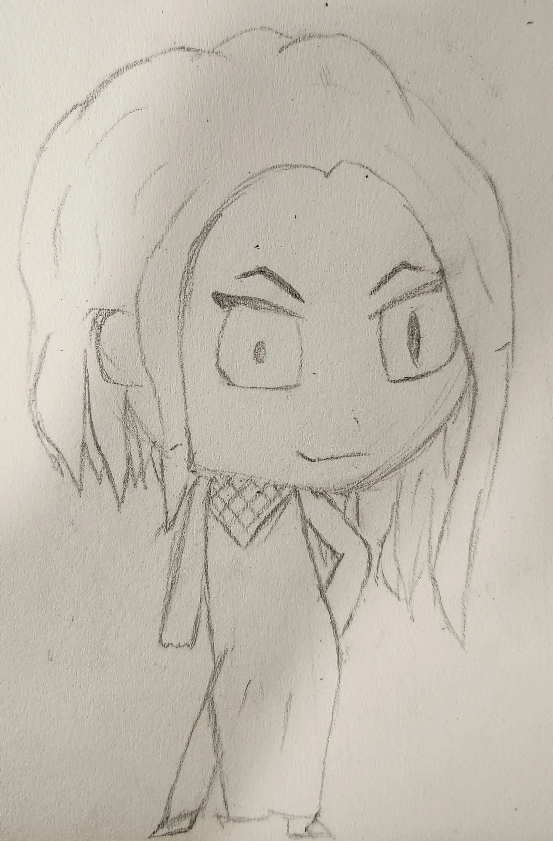 Chibi — pencil sketch